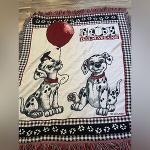 COPY - Vintage Disney 101 Dalmatians Tapestry Throw Blanket 90s